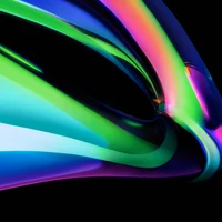 macbook pro, apple m1, multicolor, light green, glossy wallpaper