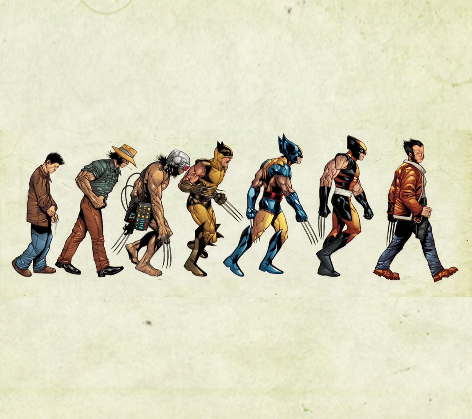 comic, cool, evolution, geek, logan wallpaper