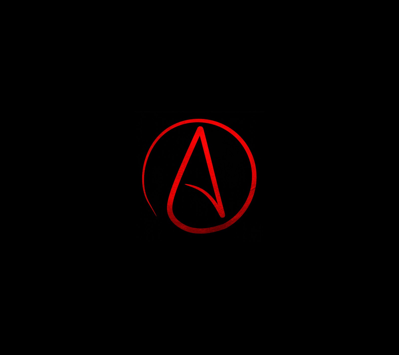 Un logo rojo y negro sobre un fondo negro (genial, dr, estilo)