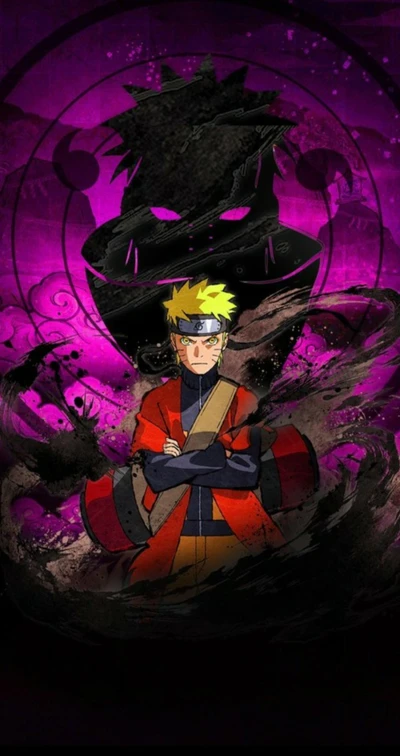 Naruto Uzumaki : Le Sage confronte la Douleur dans un monde d'ombres