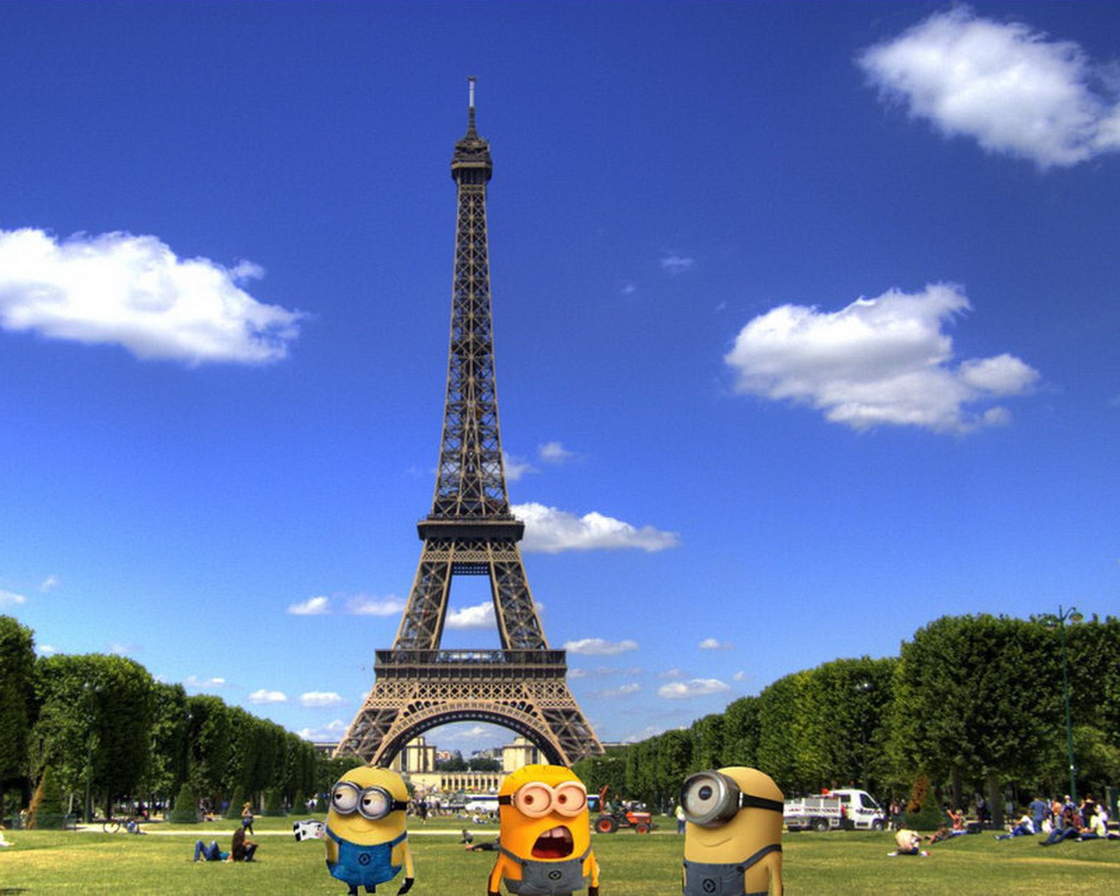 despicable me, france, funny, hd, minions Download Wallpaper