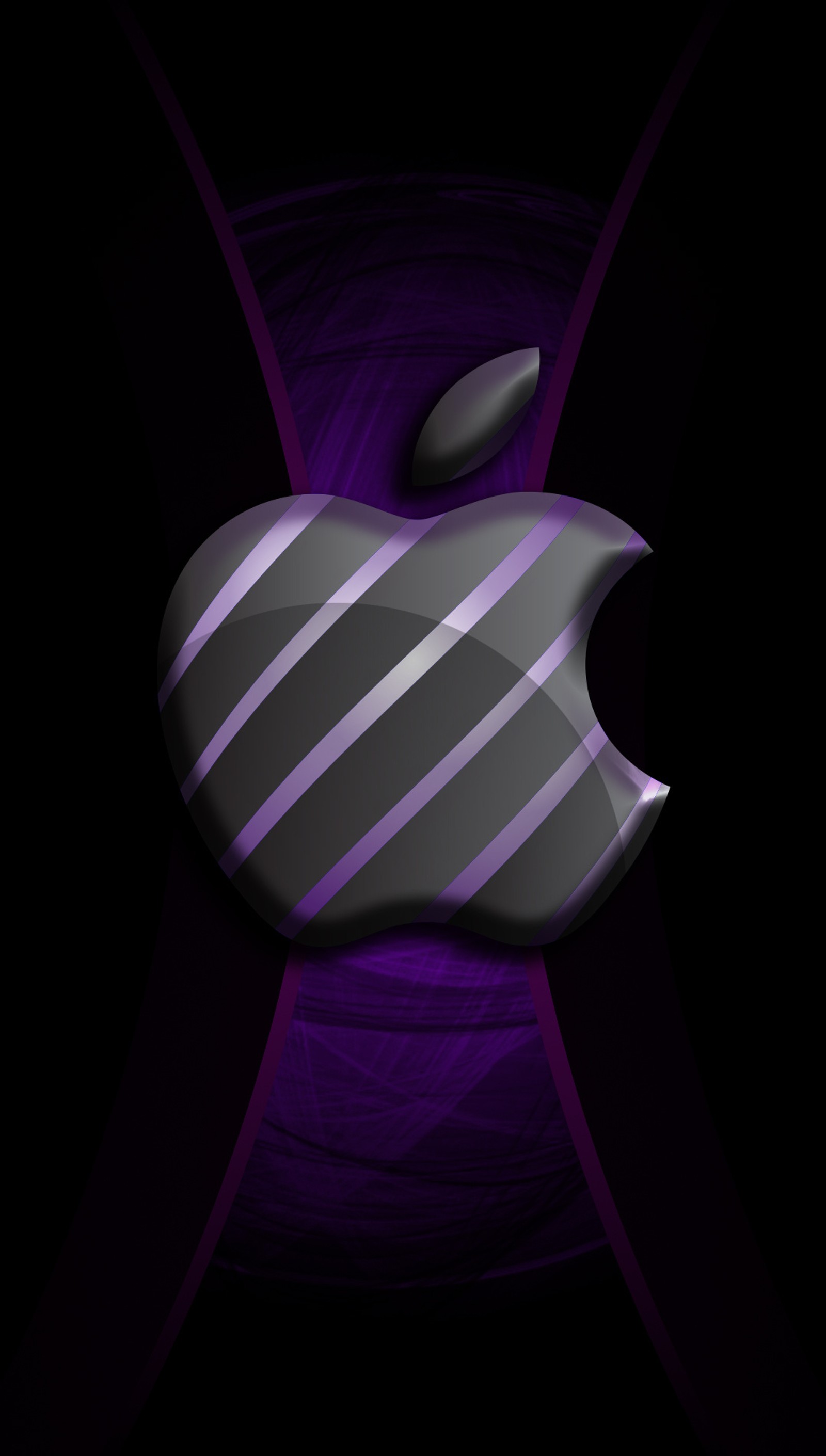 apple, iphone, purple Download Wallpaper