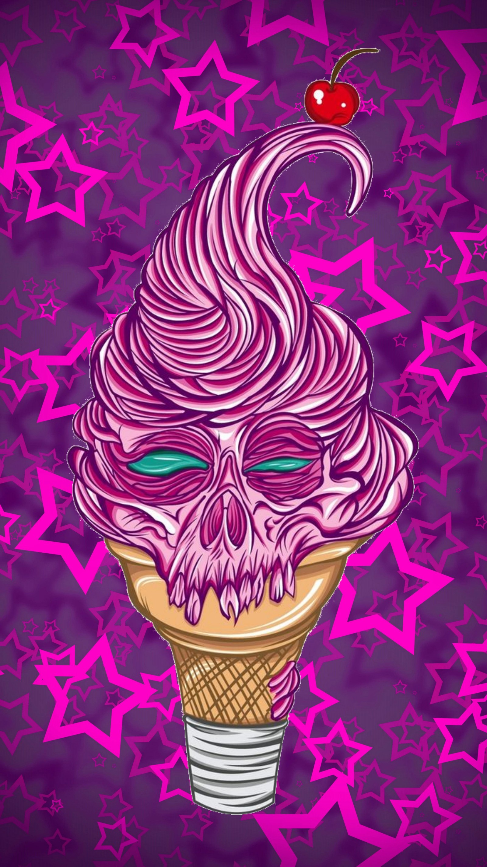 by nightmare mikey, ice cream, zombie Download Wallpaper