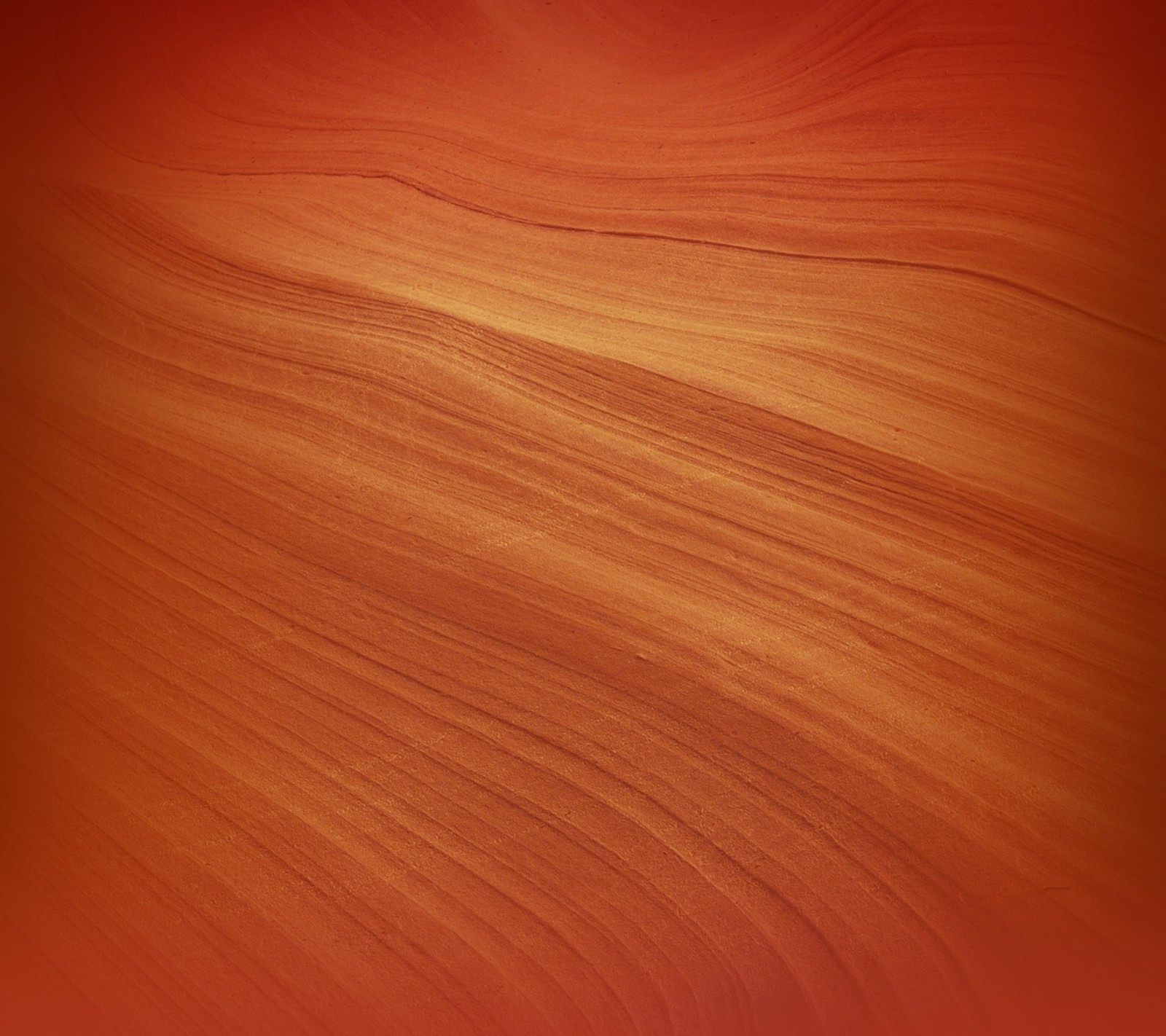 A close up of a red and orange background with a wave of hair (default, miui, orange, original, redmi)