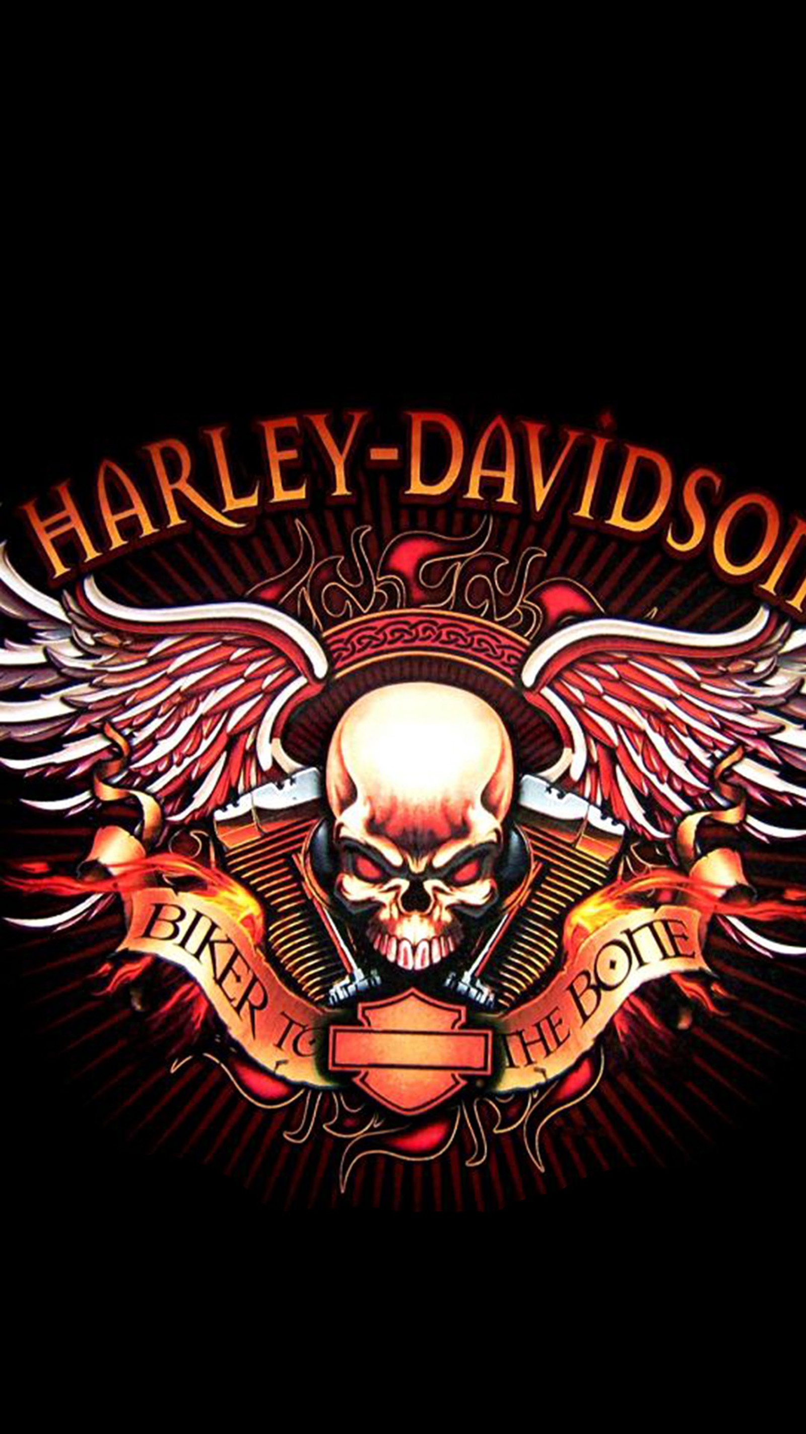 Baixar papel de parede legal, harley davidson, logotipo