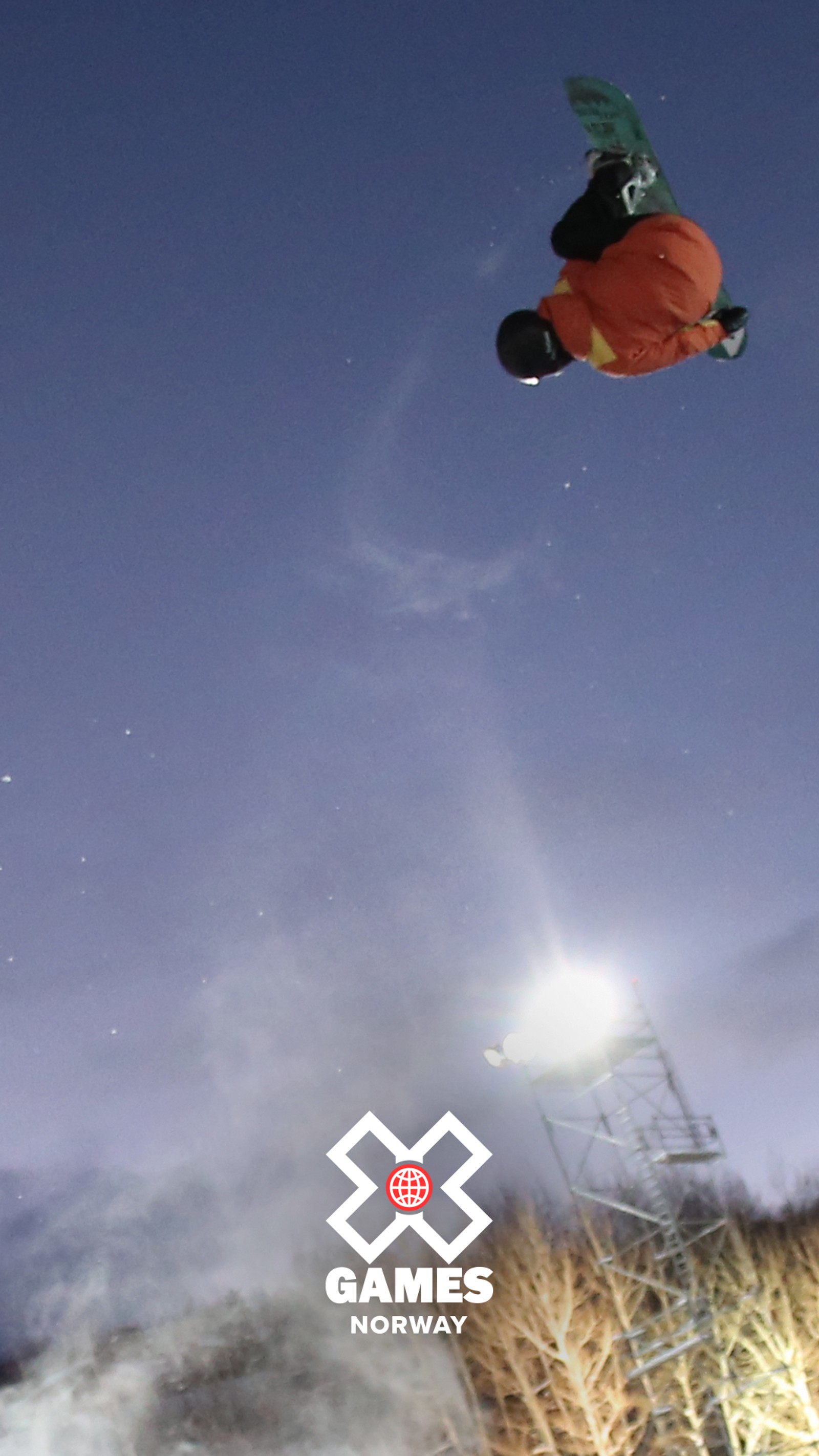 Descargar fondo de pantalla atleta, extremo, esquí, snowboard, invierno