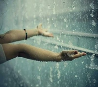 rain with, you