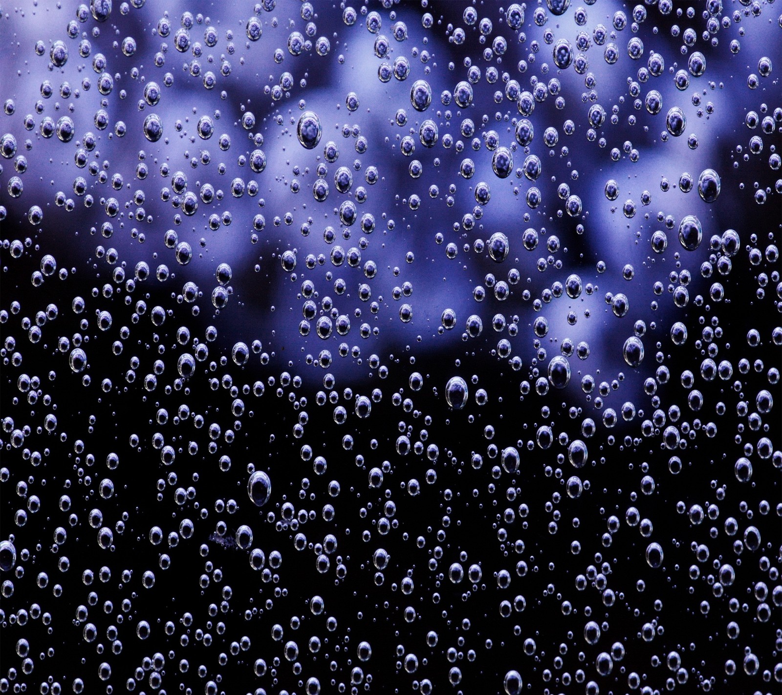 A close up of a bunch of bubbles on a window (drops, hd, hd water drops, water, water drops)