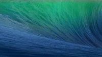 apple, green, wave, wind wave, ocean wallpaper