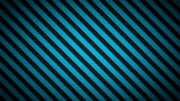 Symmetrical Blue and Black Diagonal Lines Pattern