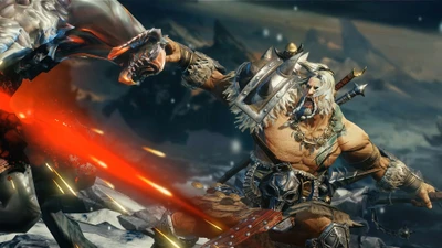 Clase Bárbaro en acción: desatando furia en Diablo Immortal