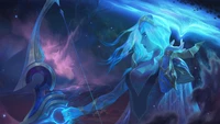 lol, league of legends, video game, ashe, cosmic