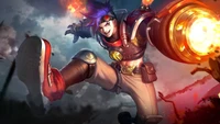 X Borg: O Guerreiro Flamejante de Mobile Legends