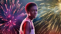 stranger things, tv series, caleb mclaughlin, lucas sinclair wallpaper