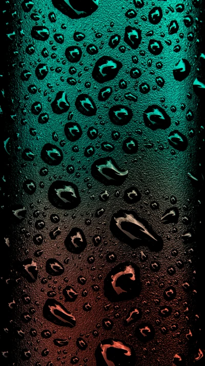 black, clean, droplets, drops, gradient