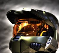 Iconic Halo Helmet Capturing the Essence of Space Battles