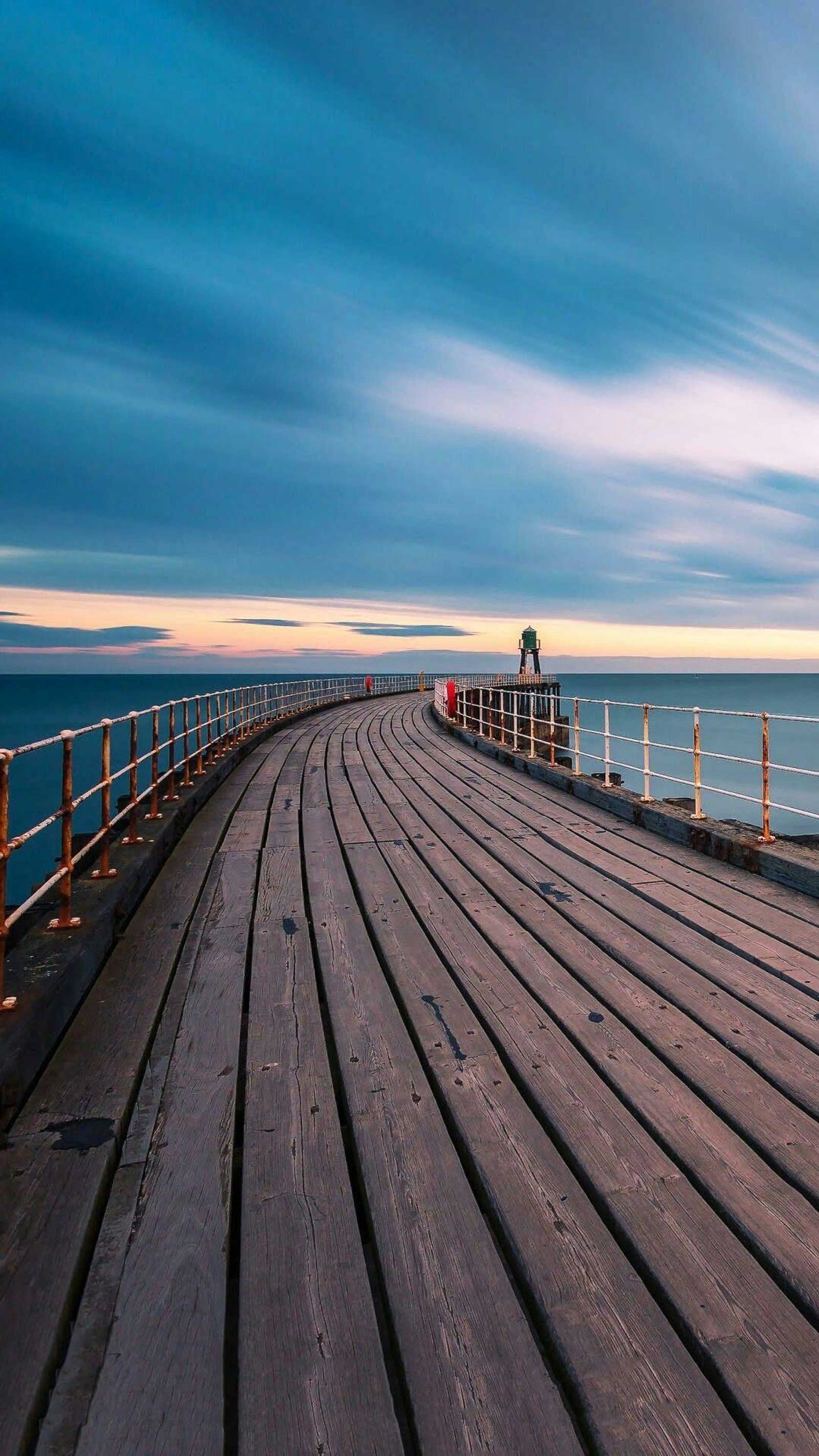 Descargar fondo de pantalla puente, cielo, surf