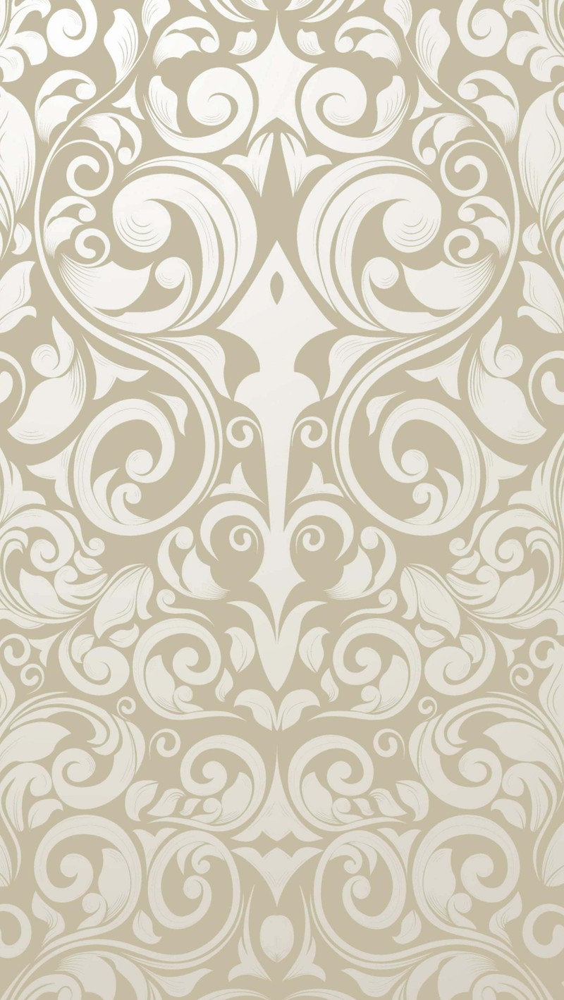 A close up of a wallpaper with a pattern of swirly designs (light, silver, texture, wallpaper)