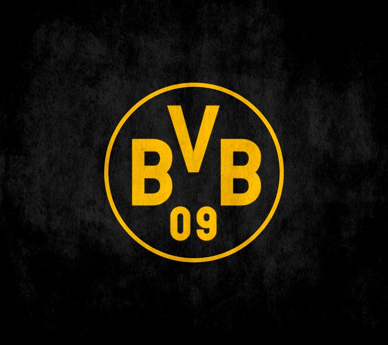 Черно-желтый логотип со словом bvb на нем (1909, боруссия, borussia, бвб, bvb09)