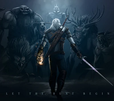 Geralt enfrenta Bestas Sombrias: Que a caça comece