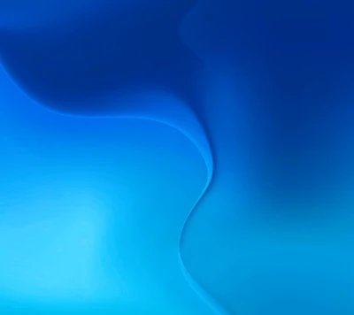 Abstract Blue Galaxy Gradient