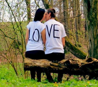 beso, amor, t shirts