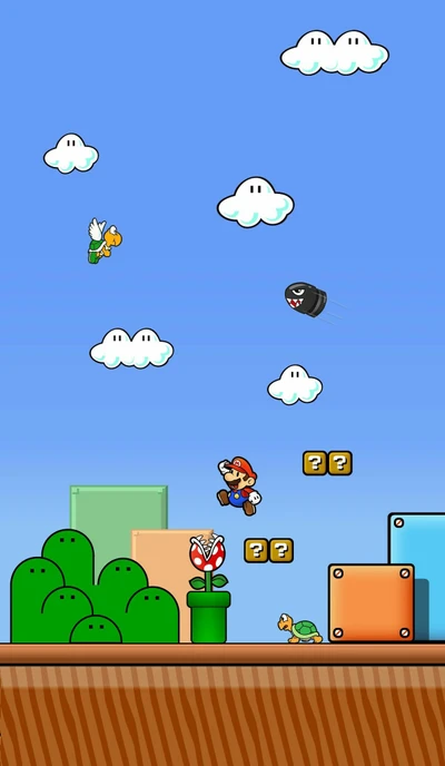 Super Mario Monde Aventure : Collecte de Pièces et Surmonter des Défis