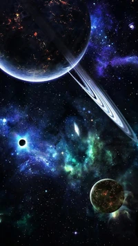 dark, planet, science, space wallpaper