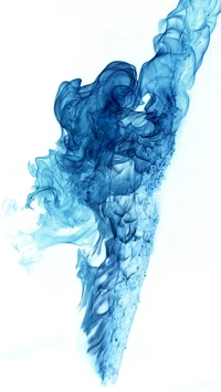 Dynamic Blue Flame Motion