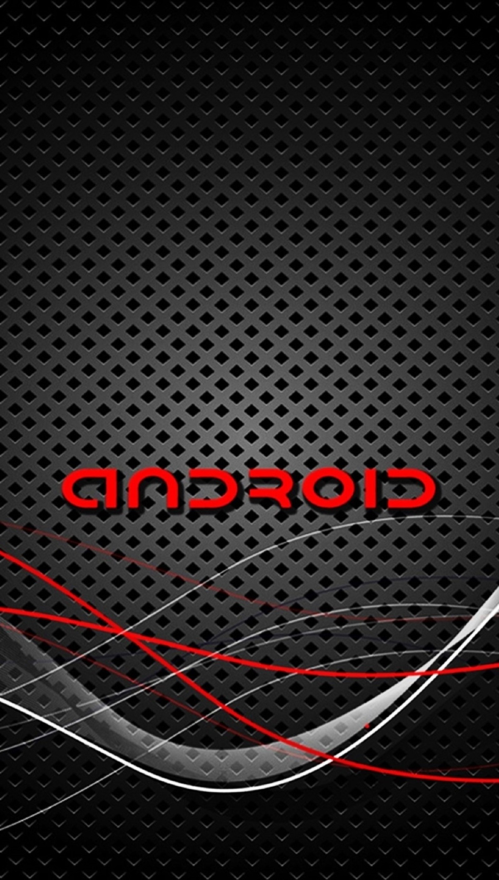 Un fondo negro y rojo con un logo rojo y blanco (tema de android, samsung galaxy s4, fondos de pantalla)