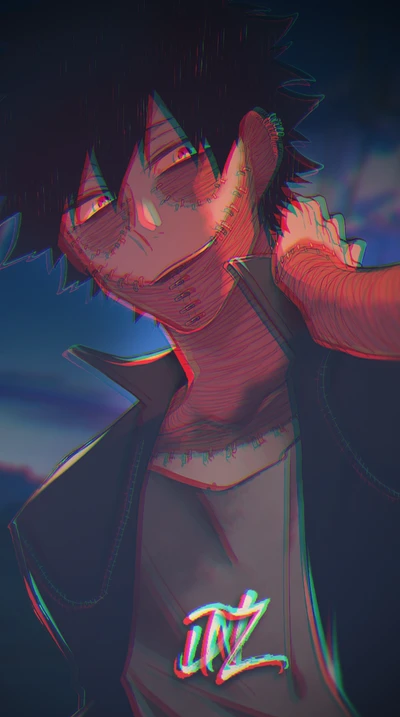 anime, bnh, boku no hero, dabi, my hero academia