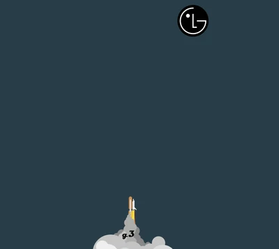 LG G3 Rocket Launch Illustration