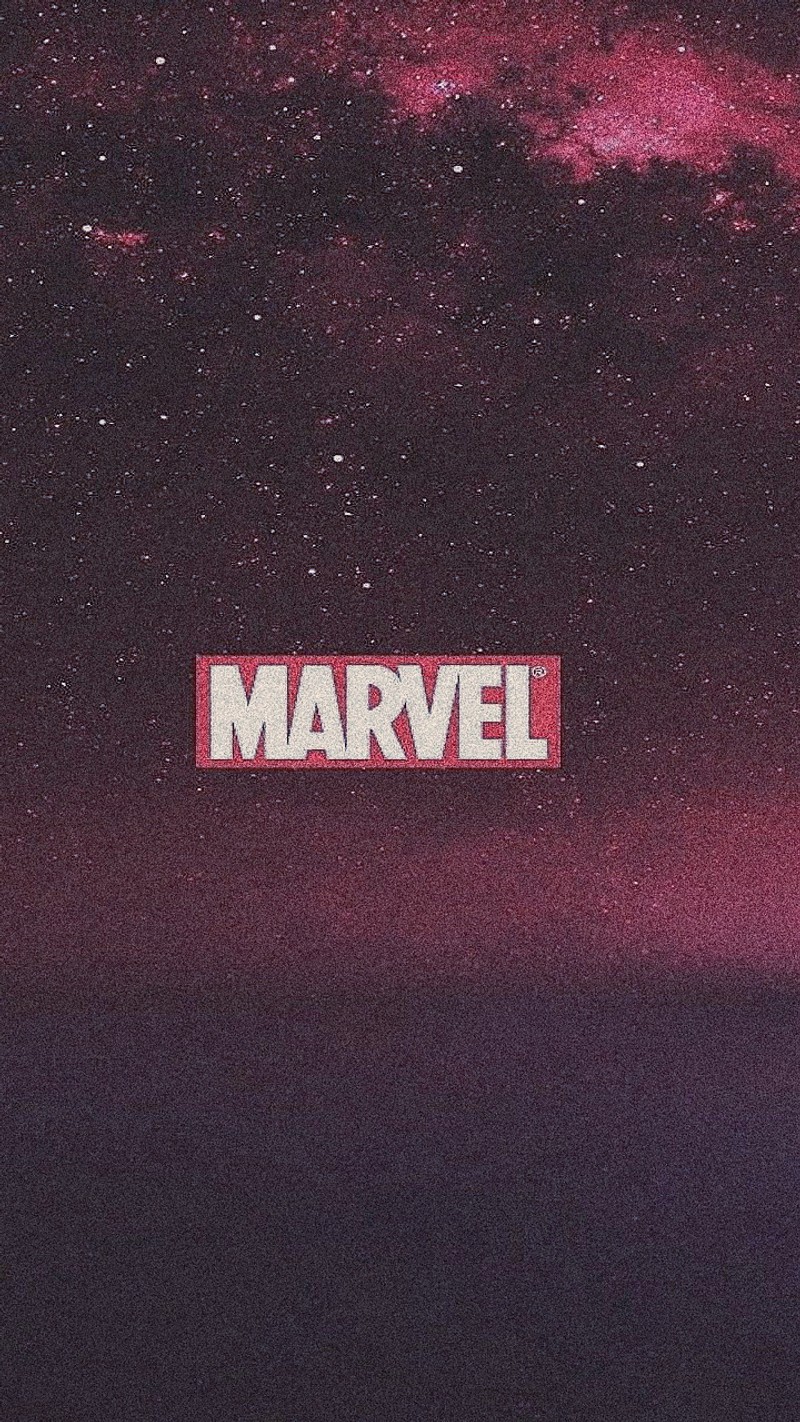 Крупный план красного и черного фона с логотипом marvel (логотип, marvel, логотип marvel, розовый, фиолетовый)