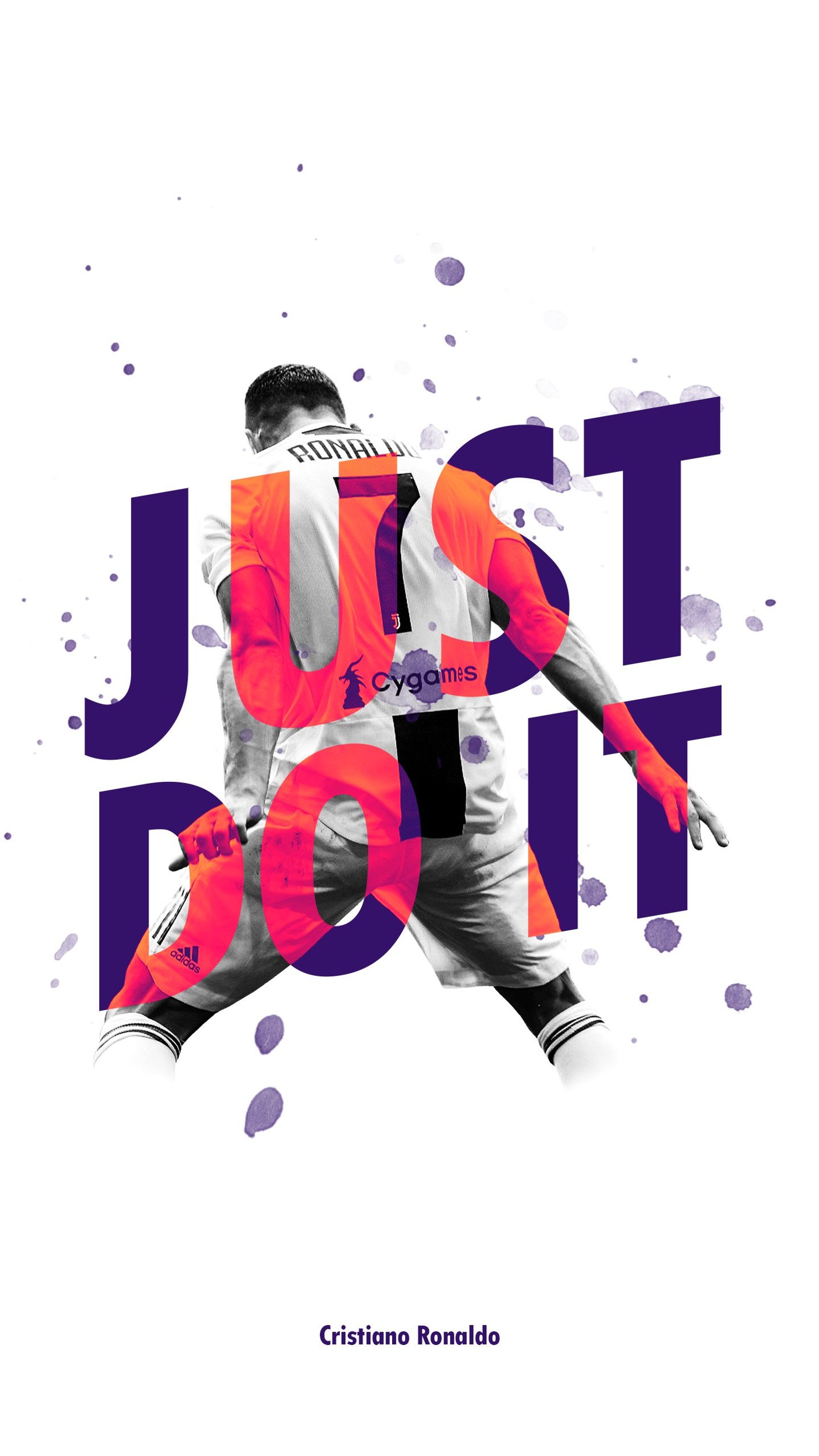 A close up of a person jumping in the air with a soccer ball (graphic design, poster, design, gesture, sleeve)