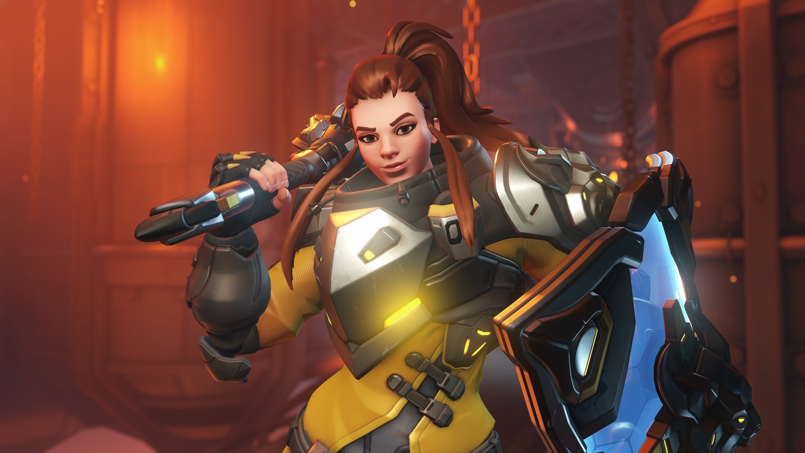 Скачать обои бригитта, brigitte, overwatch 2, видеоигра