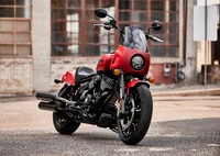 indian motorcycle sport chief, 2023, moto cruiser, classic design, 5k