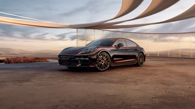 2024 Porsche Panamera Turbo E-Hybrid: Uma Fusão de Luxo e Desempenho em Impressionantes Detalhes 5K