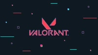 Valorant-Logo – Dynamischer Gaming-Hintergrund