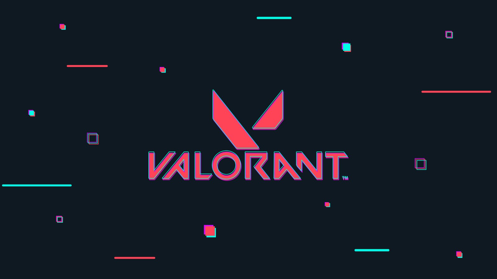 Logo de valorant en un fondo oscuro (valorant, logotipo, juegos de pc, juegos 2022, 5k)