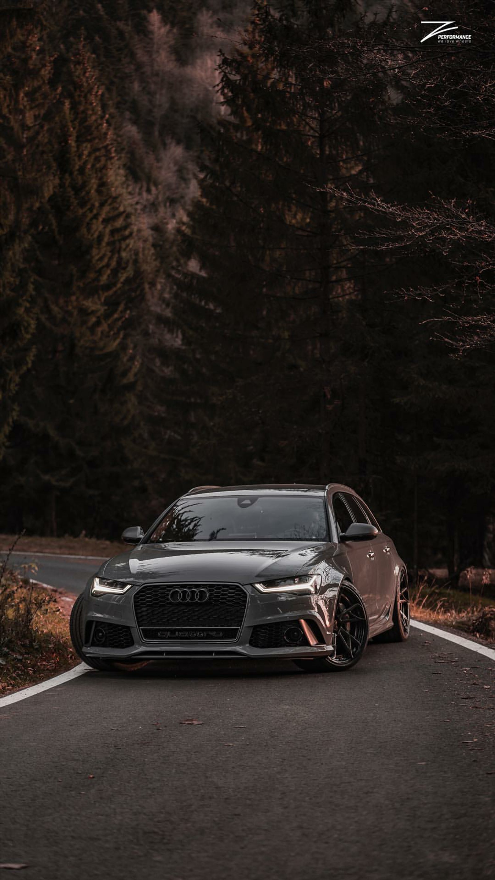 Lade audi, rs6, grau, auto, superauto Hintergrund herunter