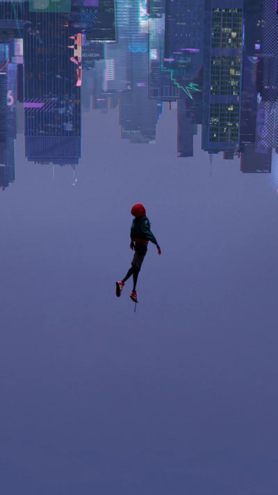 Freefalling into the Spider-Verse