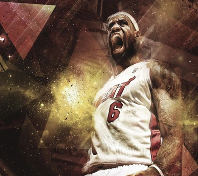 LeBron James: O Campeão do Heat em Ação