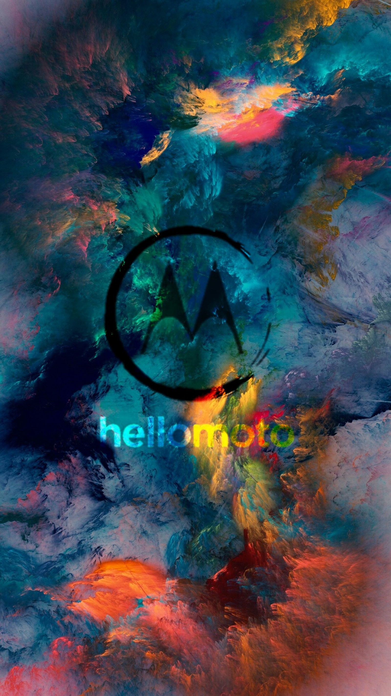 Um close de um celular com um logotipo nele (galáxia, hd, motorola)