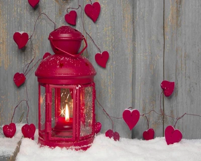 flirt, happy, heart, lantern, love