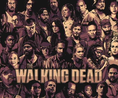 The Walking Dead: Uma reunião de sobreviventes em um mundo pós-apocalíptico