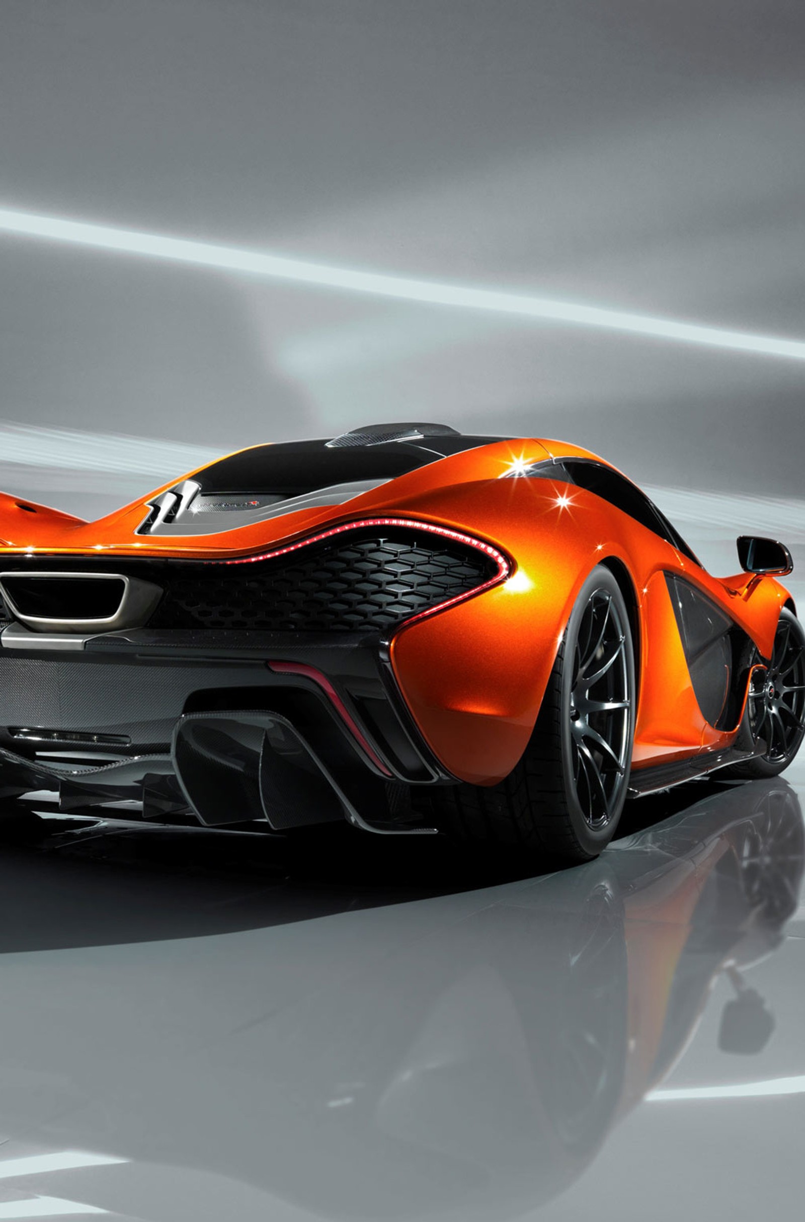 Lade auto, konzept, schnell, fastest, mclaren Hintergrund herunter