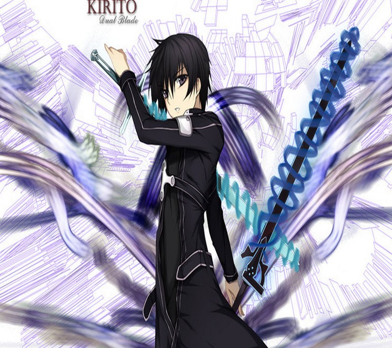 Аниме обои - аниме обои (kirito, sao)