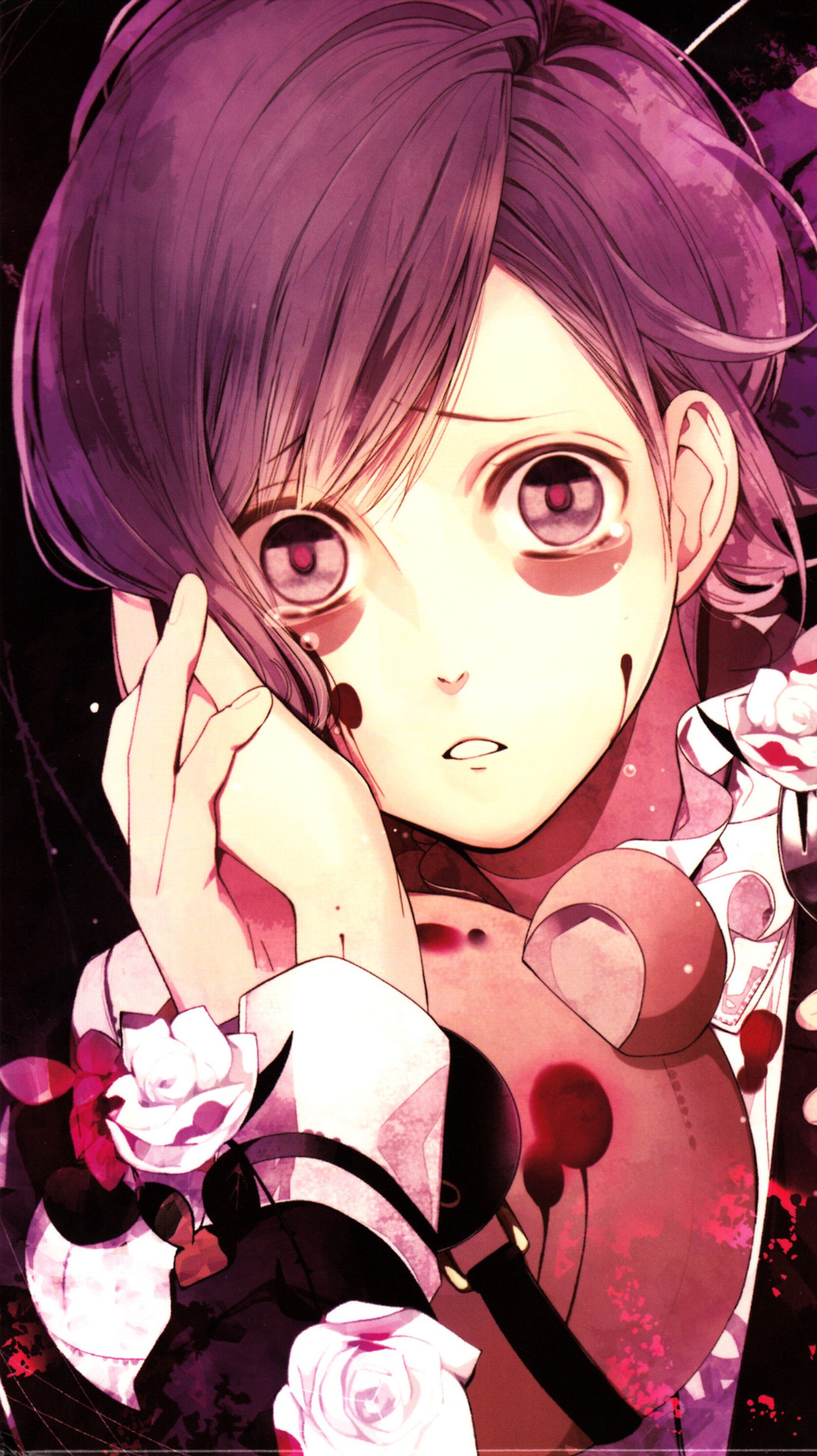 anime, diabolik lovers, game, kanato sakamaki, vampire wallpaper