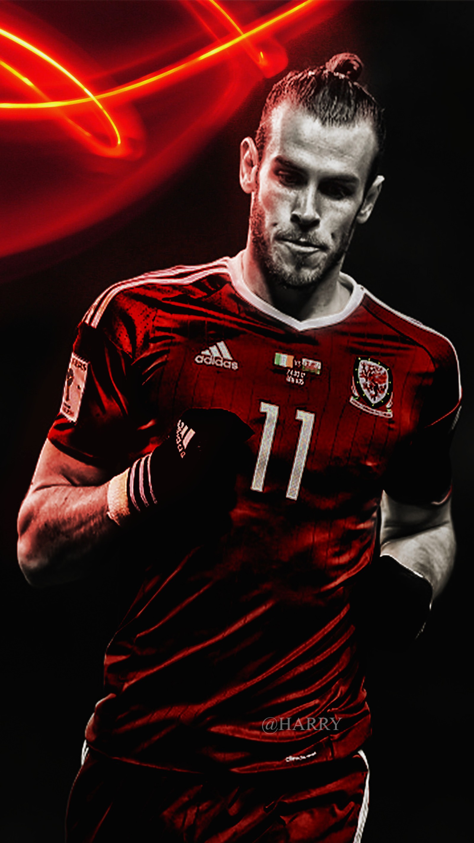 Lade 11, bale, gareth, international, wales Hintergrund herunter