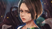 Jill Valentine in Rain: A Stunning Art Tribute to Resident Evil 3 Remake